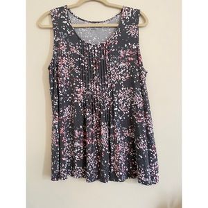 Croft & Barrow printed tank top